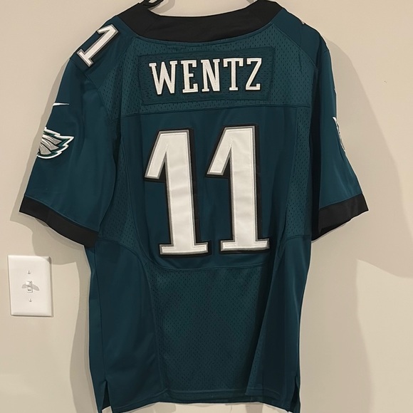 NFL Green and White Jersey Official Team Apparel - Picture 4 of 5